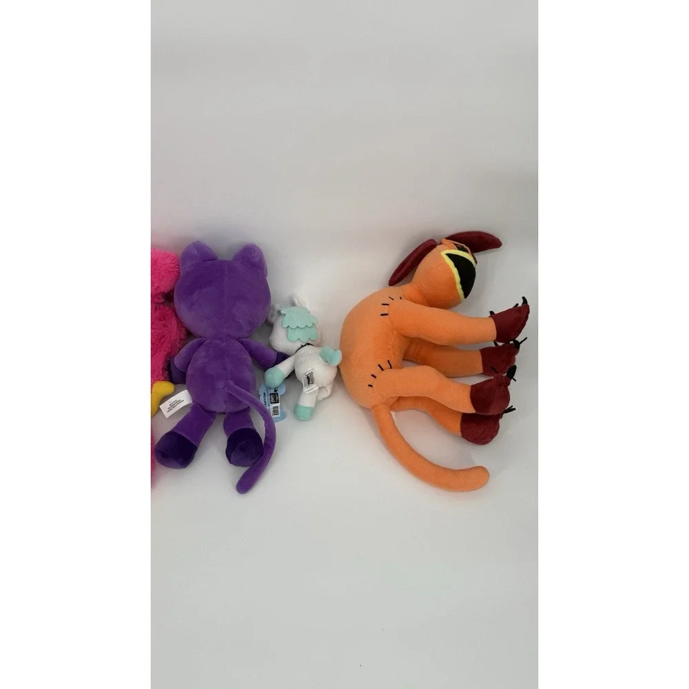 Mixed Lot Smiling Critters Plush CatNap Kissy Missy Bubbaphant CraftyCorn Roblox